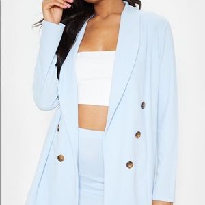 Baby blue blazer!!
